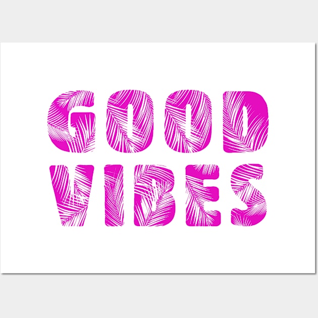 GOOD VIBE Wall Art by atasistudio